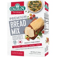 Best seller Orgran Premium Bread Mix Gluten Free Vegan Tepung Kue Roti