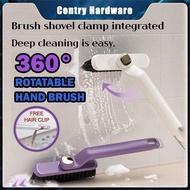 【Rotatable】2-in-1 Multi-Function Rotating Crevice Cleaning Brush Kitchen Toilet Tile Joints Dead Ang