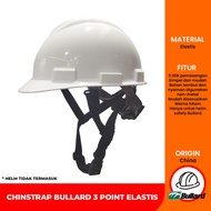 Bullard 3 Point Elastic Black Safety Helmet Chinstrap Project Helmet Chin Strap Safety Helmet