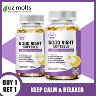 Good Night Capsule for Sleep Aid Supplement Help Sleep Stress Relief Good Night Capsules 120PCS