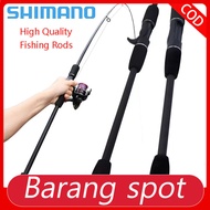 Joran pancing shimano rod Fishing Rod Carbon Fiber 1.6m 1.8m 2.1m UL Power Ultra Light Casting pancing set