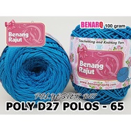 POLY D27 PLAIN 65 I MEDIUM POLYESTER D27 PLAIN 65