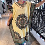 Batik Dress Daster Cotton Kaftan Plus size Indonesia