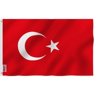 Anley 3x5 feet Turkey Flag