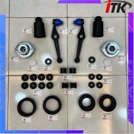 30 ITEM COMPLETE SET FOR PERODUA KANCIL 660/850 - LOWER ARM/CROSSMEMBER BUSH/ABSORBER MOUNTING/COIL SPRING