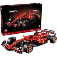 LEGO Technic Ferrari SF-24 F1 Model Car Kit - Building Set Ferrari F1 DIY Craft for Display - 42207