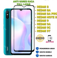 ANTI GORES KACA FULL LAYAR FOR XIAOMI REDMI 8/ REDMI 8A/REDMI 8A PRO/ REDMI NOTE 8/ REDMI 9/ REDMI 9A/REDMI 9C/REDMI 9T/ PELINDUNG LAYAR HP