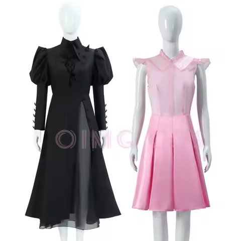 Wicked Glinda Elphaba Cosplay Costume Adult Carnival Uniform Wig Anime Halloween Party Costumes Masq