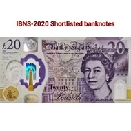 England 20 Pounds Polymer 2018 Years UNCIRCULATED