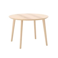 604.164.97 LISABO Table, ash wood veneer, 105 cm