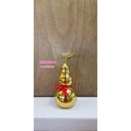 Chinese Pumpkin / Upstream Brass Metal Pumpkin 5In