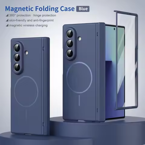 For Samsung Z Fold 7 Case Shockproof Hinge Protective Magnetic Cases For Samsung Galaxy Z Fold 7 6 5