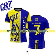Jersey Bola AL NASSR espesyal na edisyon CR7 RONALDO SIUU AL NASSR 2023