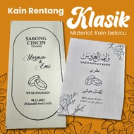 Kain Rentang Klasik (Kain Belacu)