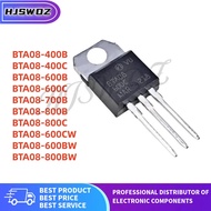 10PCS BTA08-600CW BTA08-600C BTA08-800C BTA08-800BW BTA08-600B BTA08-700B BTA08-800B BTA08-400C BTA0