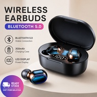 E7S AIR2 TWS5.0 Bluetooth Earphones Wireless Headphones IPX7 Waterproof Headset LED Gaming Earbuds