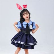 Hot Judy Judy Crazy Animal City Cos Rabbit Costume Anthropomorphic Costume Mr. Fox Costume Parent-Ch