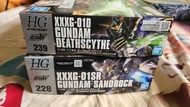 Hg 1/144 gundam deathscythe & sandrock