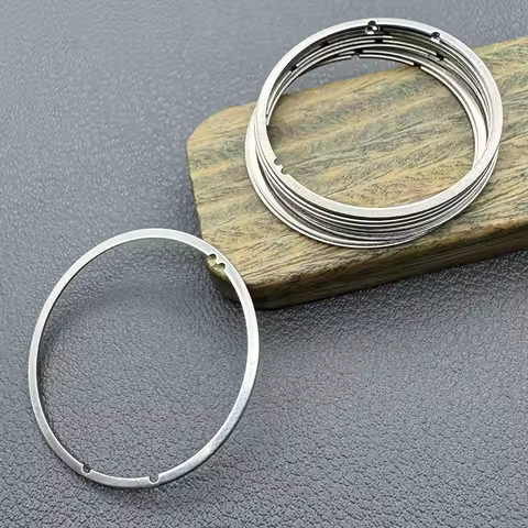 Miyota 8205 8215 Movement Spacer Ring Steel Ring Fits Miyota 8200 8215 8205 Watch Movement Holder Wa