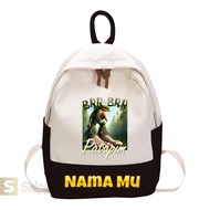 Boys Girls Backpack with Anomali Tung Tung Brr Brr Patapim Character Motif Kindergarten Elementary S