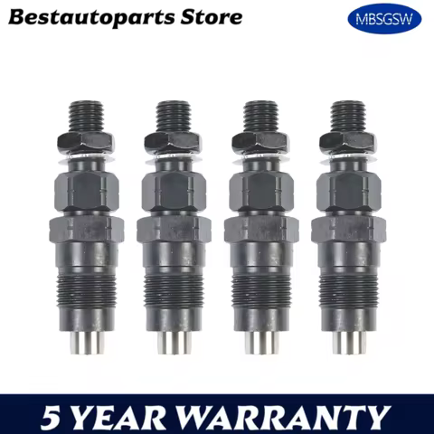 4PCS Diesel Fuel Injector 093500-5700 23600-69105 093500-5630 For Toyota 1KZ-T Land Cruiser 1KZ
