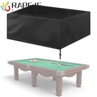 RAPEJE Billiard Table Cover, 7/8/9 Feet Waterproof Pool Table Dust Cover, Easy To Wash with Drawstri