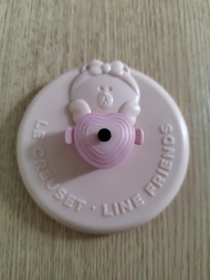 Line friends x Le Creuset粉紅色杯蓋