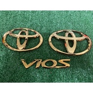 Toyota Gold emblem Vios gold TRD sportivo Vios Dugong Vios Keli Vios NCP93 Vios NCP150 vios ncp42