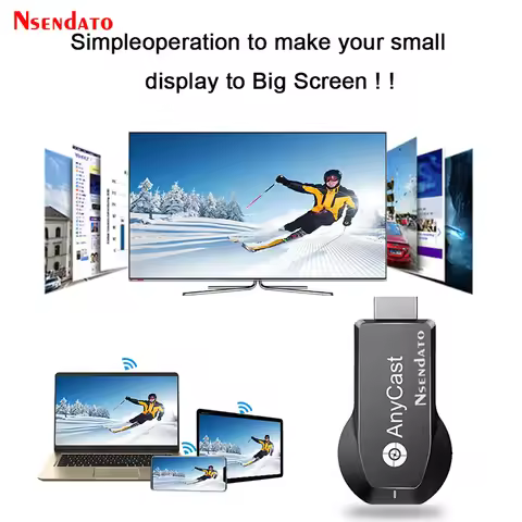Anycast M100 5G 4K Wireless HDMI-compatible TV Stick Adapter Wifi Display TV Receiver Dongle For Mir