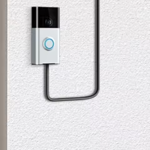 4W Solar Panel for Ring Doorbell 360° Adjustable Wall Mount Solar Charger Solar Panel Kit for Ring V