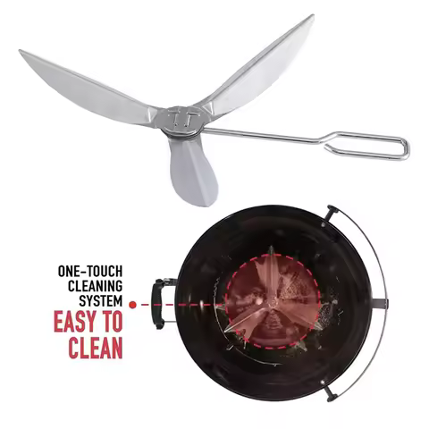 AU13-22-1/2-Inch One-Touch Cleaning System Kit For Weber Grill Parts, Replacement Accessories 7444 F