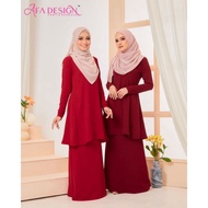 BAJU KURUNG RIAU JASMINE PLAIN BY AFA DESIGN FASHION