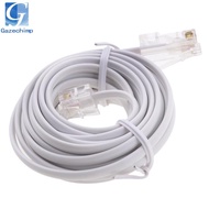 [Gazechimp] RJ11 6P4C to 8P4C Modular Phone Internet Extension Cable 3 Meter, RJ11 to Telephone Cabl