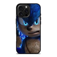 New SONIC THE HEDGEHOG MOVIE FURIOUS FACE Fashion New Style Exquisite Mobile Phone Case Protective C