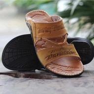 Sandal Slop Kulit Hurley Davidson
