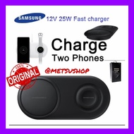 ORIGINAL 100% SAMSUNG WIRELESS CHARGER DUO FAST CHARGING CAS HP JAM