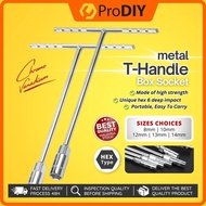 Metal T Handle Socket Wrench Socket Box 8mm 10mm 12mm 13mm 14mm Chrome Vanadium Car Repair CR-V Span