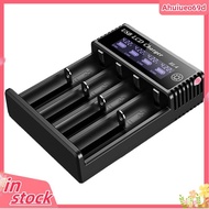 New USB LCD Battery Smart Charger 4 Slots Dual for 18650 3.7V Rechargeable Lithium Battery for 1.2V 