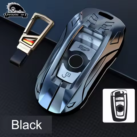 NEW Zinc Alloy Car Key Case Cover Shell For BMW 3 4 5 Series 320i 530i 550i F20 F21 F30 F31 F25 F01 