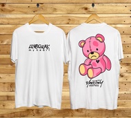 Kaos Tshirt Pria Terbaru Samurai Jepang broken time Warna putih Distro Lengan Pendek Motif Sablon Be