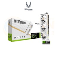 VGA การ์ดจอ ZOTAC GAMING GEFORCE RTX 5070 AMP WHITE EDTION 12GB GDDR7 As the Picture One