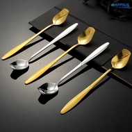 [Better For You] Stainless Steel Rose Shaped Mixing Spoon / Copper Long Handle Spoons Coffee Blender / Creative Golden Silver Ice Cream Tea Cocktail Stirring Tableware Tool