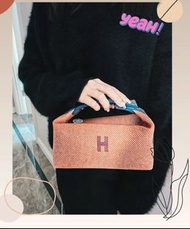Brand new Hermes Bride-a-Brac case, small model red 新年紅飯盒包