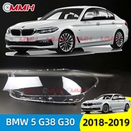 BMW 5 BMW5 G30 G38 528 530 540 2017-2019 เลนส์ไฟหน้า ฝาครอบไฟหน้า ไฟหน้ารถยนต์ ไฟหน้าสําหรับ ฝาครอบไ