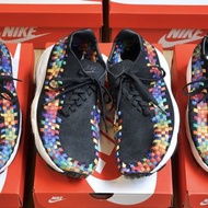 Nike Air Footscape Woven Black Rainbow HTM Flyknit