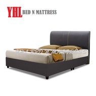 YHL Simple Fabric / PVC Divan Bed Frame (More Than 20 Choices Of Colours)