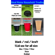 GH8D / GH500D / Wholesale Price / Paper Cup / Double Wall Paper Cup / Cawan Kertas / Double Wall Cup