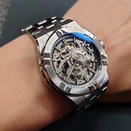 [半價出售] 不議價 鏤空錶面 鏤空錶底 香港行貨自動上鏈機芯 出世紙 盒 MAURICE LACROIX AIKON AUTOMATIC SKELETON