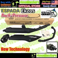 ESPADA Back Pressure 28MM Racing Exhaust Pipe Y15ZR Y15 RS150 RSX150 LC135 Cutting Standard Ekzos Mu