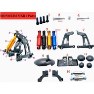 Monorim MXR1 Ninebot Max G30 G30D G30LP Electric Scooter Rear Suspension Parts Shock Absorber More